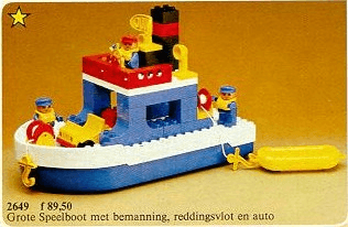 LEGO Sea Explorer (2649-1) set, 1984