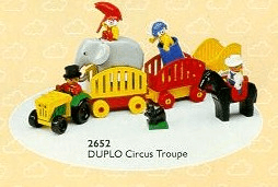 LEGO Circus Caravan (2652-1) set, 1988