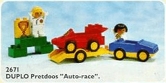 LEGO Racing Team (2671-1) set, 1991