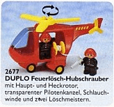 LEGO Fire Helicopter (2677-1) set, 1993