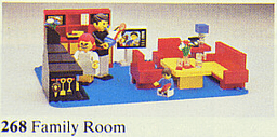 LEGO Family Room (268-1) set