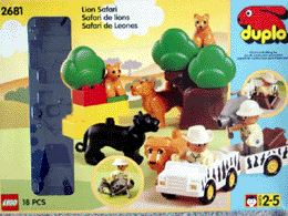 LEGO Lion Safari (2681-1) set, 1994