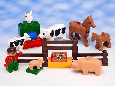 LEGO Farm Animals (2697-1) set, 1996