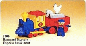 LEGO Barnyard Express (2706-1) set, 1988
