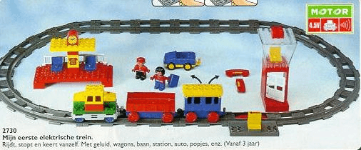 LEGO Electric Play Train Set (2730-1) set, 1993