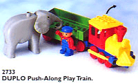 Push-Along Play Train
