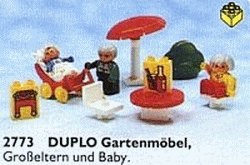 LEGO Barbecue (2773-1) set, 1991