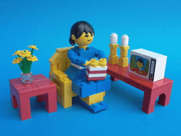 LEGO Television Room (278-1) set