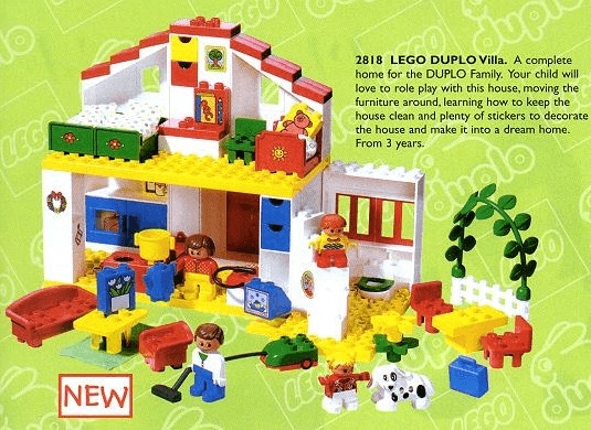 LEGO Me and My House (2818-1) set, 1998