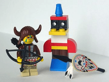 LEGO Indian Chief (2845-1) set, 1997