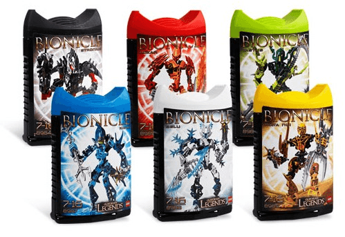 LEGO Bionicle Glatorian Legends Collection (2853303-1) set, 2009