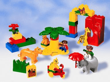 LEGO Children's Zoo (2865-1) set, 1998