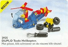LEGO Helicopter (2925-1) set, 1995