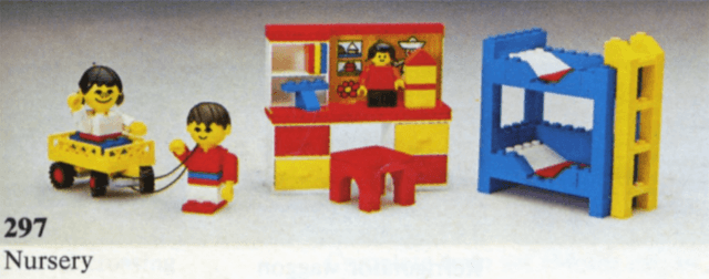 LEGO Nursery (297-1) set, 1978