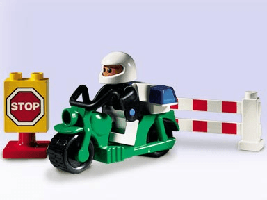 LEGO Action Police Bike (2971-1) set, 2001
