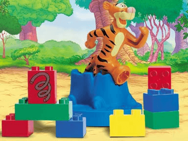 LEGO Bouncing with Tigger (2975-1) set, 2001