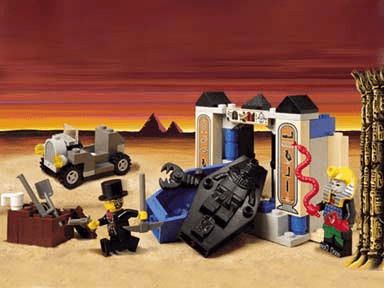 LEGO Adventurers Tomb (The Lost Tomb) (2996-1) set, 1998