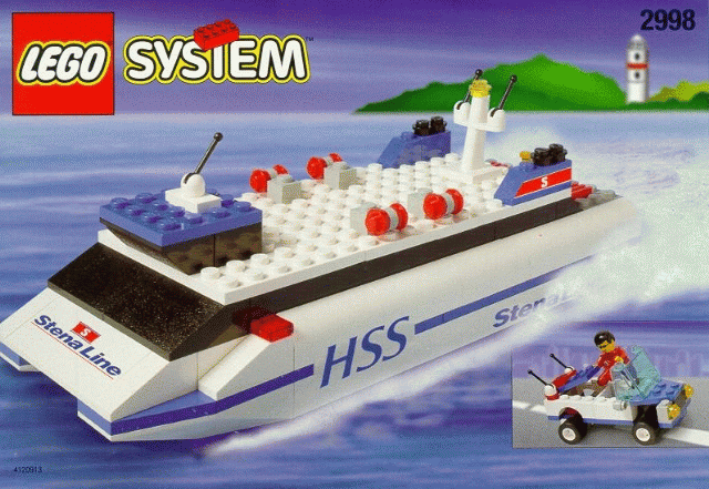 LEGO Stena Line Ferry (2998-1) set, 1998