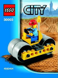 LEGO Steam Roller polybag (30003-1) set, 2009
