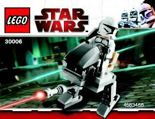 LEGO Clone Walker - Mini polybag (30006-1) set, 2009