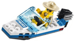 Police Boat polybag