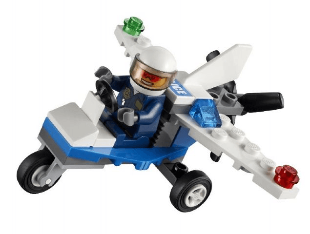 LEGO Police Plane polybag (30018-1) set, 2012