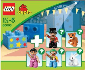 LEGO Circus polybag (30066-1) set, 2013