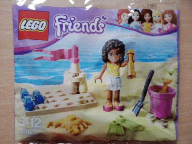 LEGO Andrea on the Beach polybag (30100-1) set, 2012