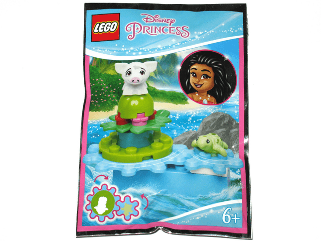 LEGO Pua Pig and Turtle foil pack (302008-1) set, 2020