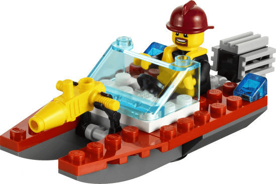 LEGO Fire Speedboat polybag (30220-1) set, 2013