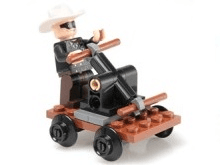 LEGO Lone Ranger's Pump Car polybag (30260-1) set, 2013