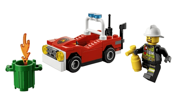 LEGO Fire Car polybag (30347-1) set, 2016