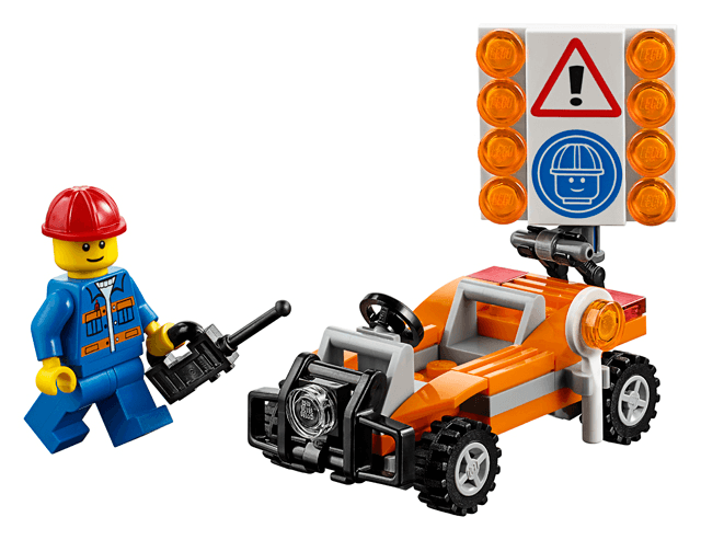 LEGO Road Worker polybag (30357-1) set, 2018