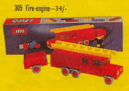 LEGO Fire Engine (305-2) set