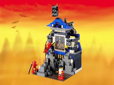 LEGO Ninja's Fire Fortress (3052-1) set, 1999