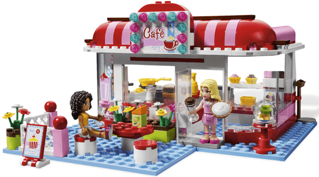 LEGO City Park Café {Cafe} (3061-1) set, 2012