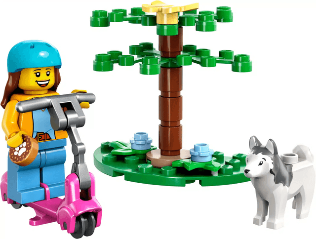 LEGO Dog Park and Scooter polybag (30639-1) set, 2023
