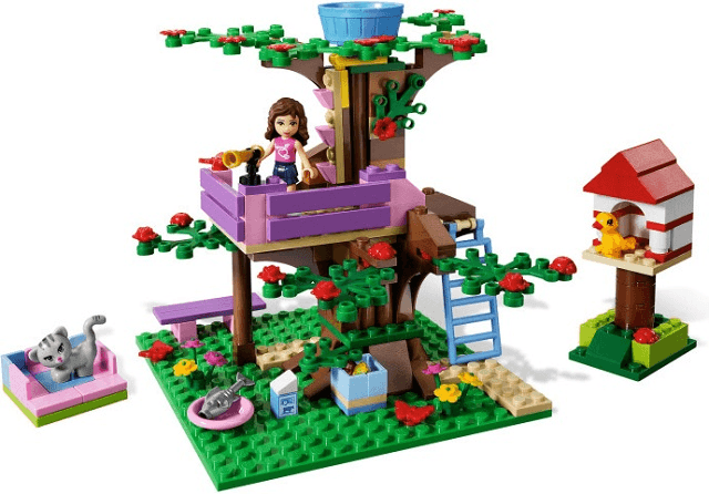 LEGO Olivia's Tree House (3065-1) set, 2012