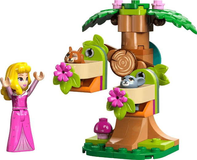 LEGO Aurora's Forest Playground polybag (30671-1) set, 2024