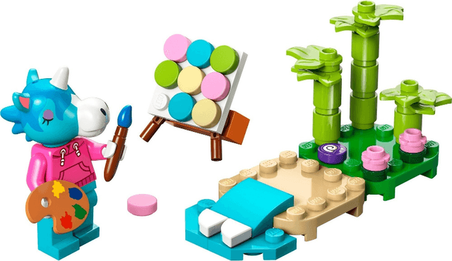 LEGO Julian's Beach Painting paper bag / polybag (30703-1) set, 2025