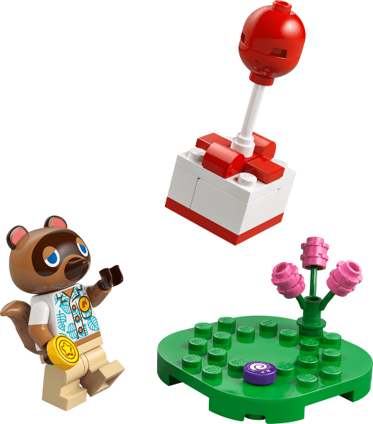 LEGO Tom Nook and Flying Present paper bag (30731-1) set, 2026