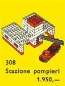 LEGO Fire Station (308-3) set