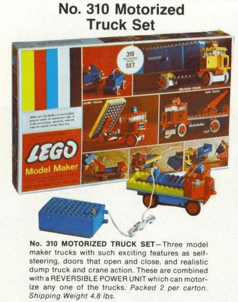 LEGO Motorized Truck Set (310-1) set, 1969