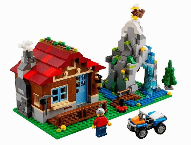 LEGO Mountain Hut (31025-1) set, 2014