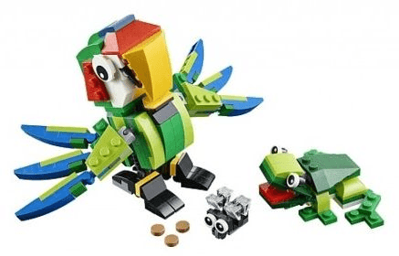 LEGO Rainforest Animals (31031-1) set, 2015