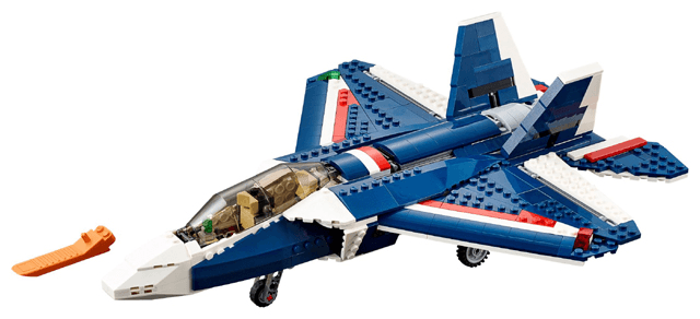 LEGO Blue Power Jet (31039-1) set, 2015
