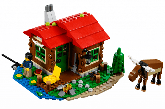 LEGO Lakeside Lodge (31048-1) set, 2016