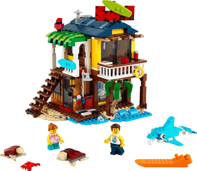 LEGO Surfer Beach House (31118-1) set, 2021