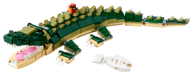 LEGO Crocodile (31121-1) set, 2021