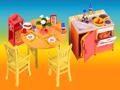 LEGO Kitchen (3115-1) set, 1998